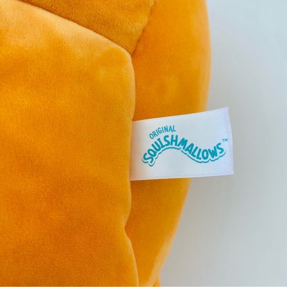 EUC Squishmallows Original LARGE Size 12 inches Bijan The Yellow Octopus Animal - Picture 5 of 9